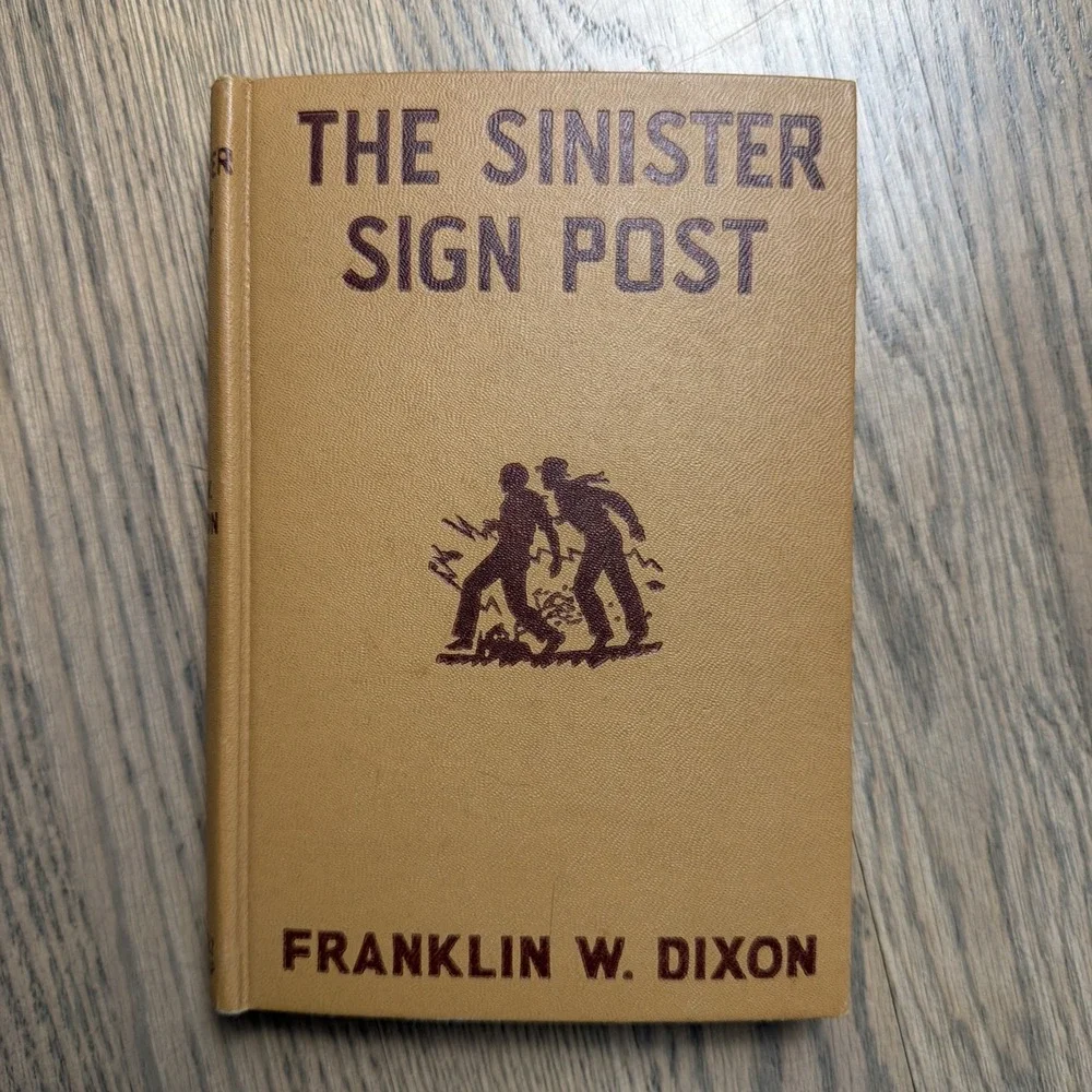 Hardy Boys The Sinister Sign Post Franklin‎ W. Dixon 1936 Illustrated